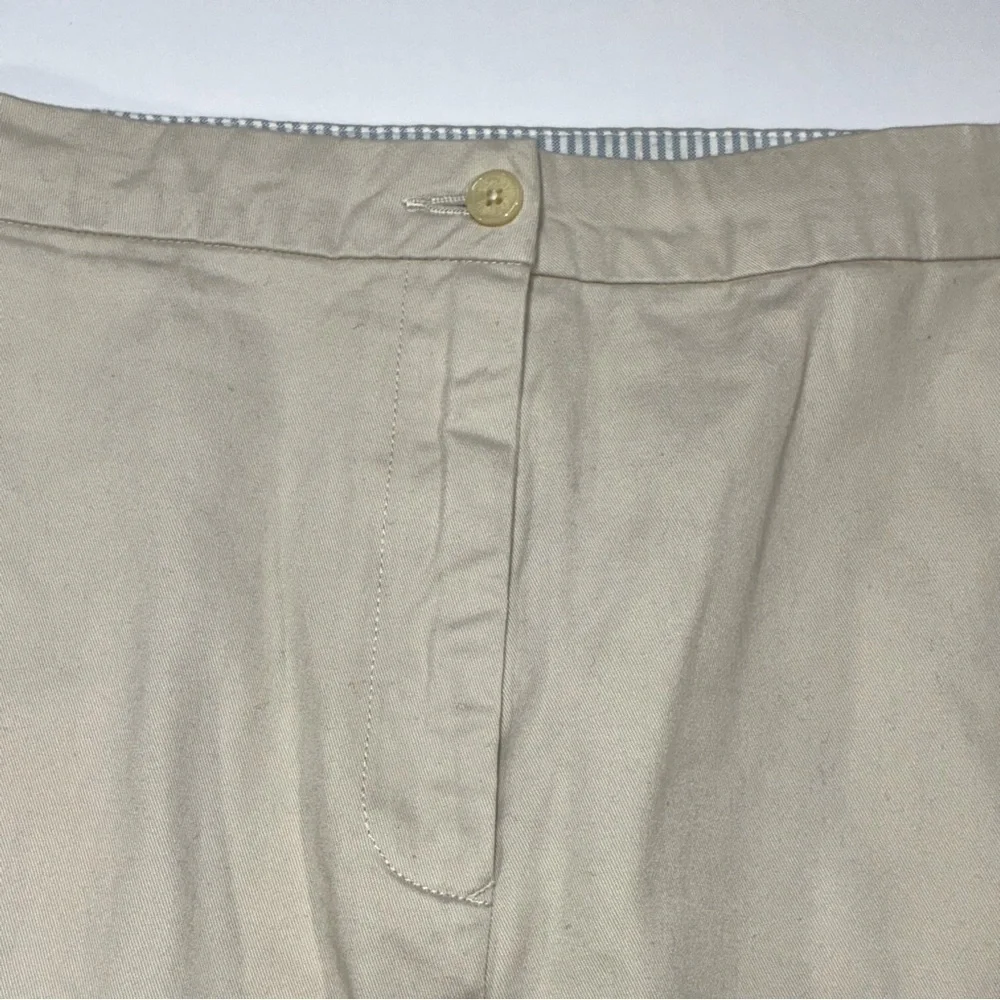 Tommy Hilfiger Women's Beige Khaki Chino Straight Skirt 16 hiking golf